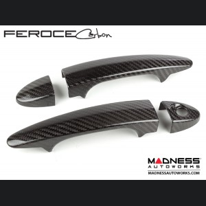 BMW 3 Series/ E90/ E91 Door Handles by Feroce - Carbon Fiber